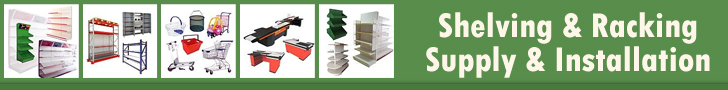 shelving and shop fitting products